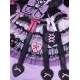 Mademoiselle Pearl Sanrio Kuromi Bell Sleeve One Piece(Reservation/Full Payment Without Shipping)